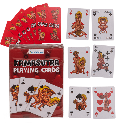 Kamasutra Comic - Игральные карты, 54 шт - sex-shop.ua