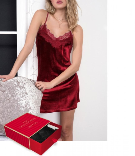 Admas женская эротическая сорочка (XL red) - sex-shop.ua