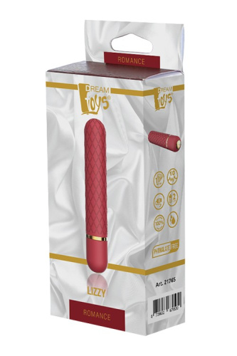 Dream Toys Romance Lizzy - Вибратор, 12,7 см (бордовый)