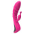 Adrien Lastic Trigger - Вибратор с массирующими движениями ствола, 20.1х4 см (розовый) - sex-shop.ua