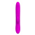 Pretty Love Byron Vibrator Purple - Вибратор-кролик с шариками внутри, 25х4 см (фиолетовый)