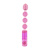 Анальный вибратор Anal Beads, 13,5х3 см (розовый) - sex-shop.ua