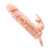 Подовжуюча насадка на пеніс Pretty Love Brave Man Vibro Extension flesh