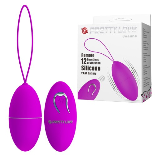 Pretty Love Joanne Vibrating Egg Виброяйцо, 6,6 см (фиолетовый)