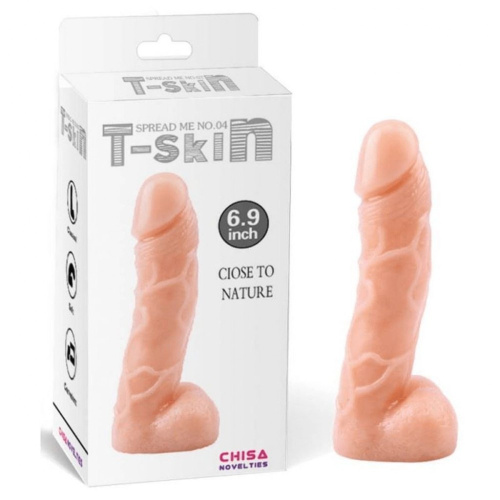 Chisa T-Skin Spread Me No.04 - Фаллоимитатор, 17.7х3.7 см