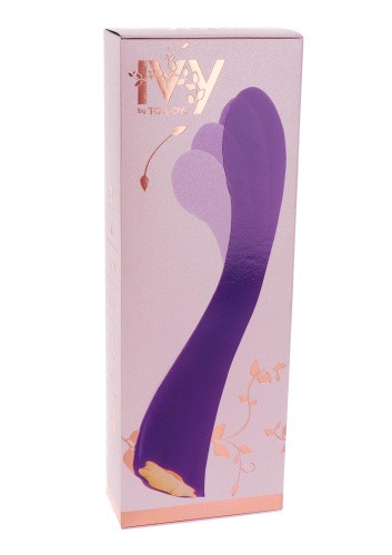 Toy Joy Dahlia G-Spot Vibrator - вибратор для точки G, 15х3.5 см (фиолетовый) - sex-shop.ua