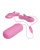 LyBaile - Pretty Love Vibro Nipple Clips Pink - Зажимы для сосков с вибрацией и электростимуляцией