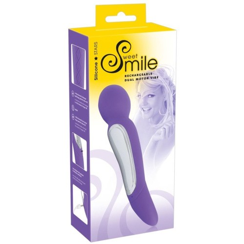 Orion Sweet Smile Rechargeable Dual Motor Vibe вібратор для клітора з 2 моторами, 22х4.4 см