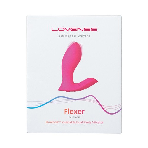 Lovense Flexer - Смарт-вібратор у трусики, 8.1х3.6 см