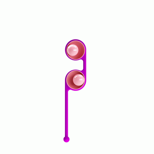 Pretty Love Kegel Tighten Up Balls III Purple - Вагинальные шарики (фиолетовый)