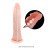 LyBaile - Beautiful Bertram Dildo Suction Сup Flesh - Фалоімітатор на присосці, 20х3.7 см