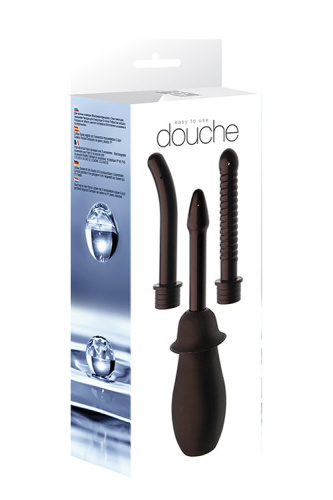 Seven Creations Anal Douche Kit - анальный душ с тремя насадками