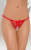 SoftLine String 2306 - Женские стринги, S-L (красный)