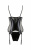 Passion Asuna Corset - чёрный корсет под кожу, S/M