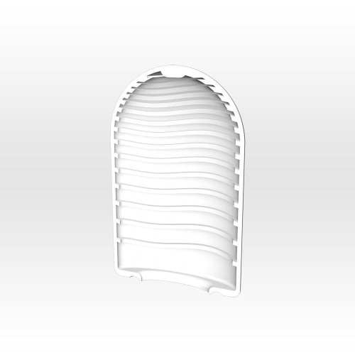 TENGA Pocket Wave Line - Карманный мини-мастурбатор, 7.5х5.5 см (голубой)