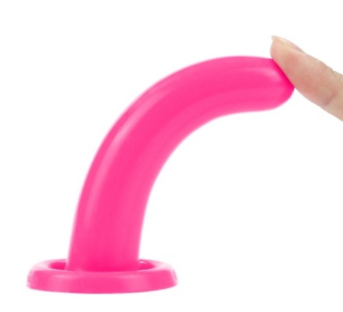 Silicone Holy Dong Small Pink 4.5