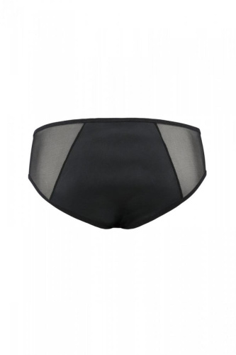 Passion - 042 SLIP TIMMY black - Сексуальные мужские трусы с молнией спереди, S/M
