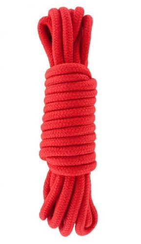 sLash Bondage Rope - Мотузка для бондажу 5м (червона)