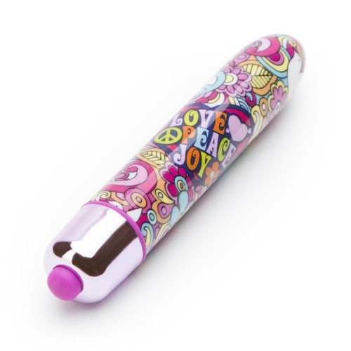 Rocks Off RO-90mm Summer of Love - Groovy Baby - Вібропуль, 10х2 см. - купити в Україні | Секс шоп SEX-SHOP.ua