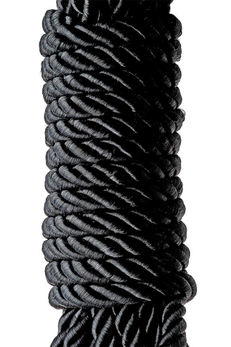 BLAZE DELUXE BONDAGE ROPE - Веревка для бондажа, 5 м (черный) - sex-shop.ua