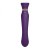 Zalo Queen - Вибратор-пульсатор для точки G и клитора, 21.5 см (фиолетовый) - sex-shop.ua