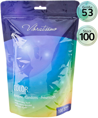 Vibratissimo Color, 100 шт - купити в Україні | Секс шоп SEX-SHOP.ua