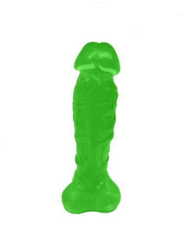 Чистий Кайф Green size XL - Крафтове мило-член із присоскою, 21,5х5,1 см (зелений) - купити в Україні | Секс шоп SEX-SHOP.ua