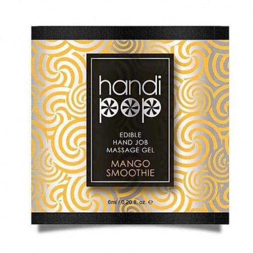 Sensuva - Handipop Mango Smoothie - Вкусовой гель для орально-мануальных ласк, 6 мл. - sex-shop.ua