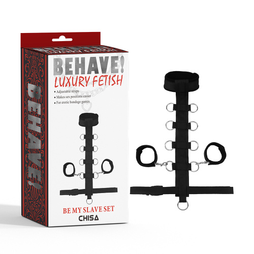 Набор для бондажа Chisa Behave Be My Slave Set