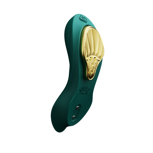 Zalo Aya - Вибратор для ношения в трусиках на дистанционном пульте управления, 8.5х2.8 см (зелёный) - sex-shop.ua