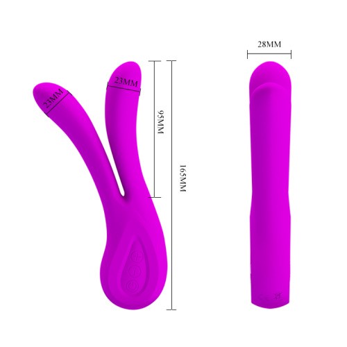 LyBaile - Pretty Love Ulysses Vibrator - Вібратор Hi-tech, 16.5х2.8 см