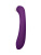 Містер Факер Snello - Стимулятор клітора з язичком і вібрацією, 19. 6х3. 5 см (фіолетовий)