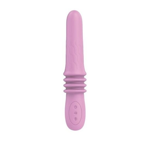LyBaile Pretty Love Suzie Vibrator Up&Down function - Вібратор з імітацією фрикцій, 25.2х3.9 см (фіолетовий) - купити в Україні | Секс шоп SEX-SHOP.ua