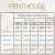 Penthouse Naughty valentine - Трусики з доступом, S/M (чорний)