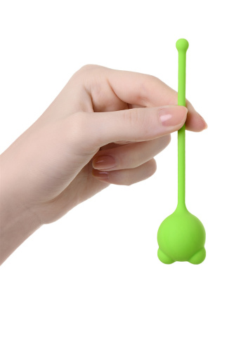A-Toys By Toyfa - Вагинальный шарик, 2,7 см (зелений) - sex-shop.ua