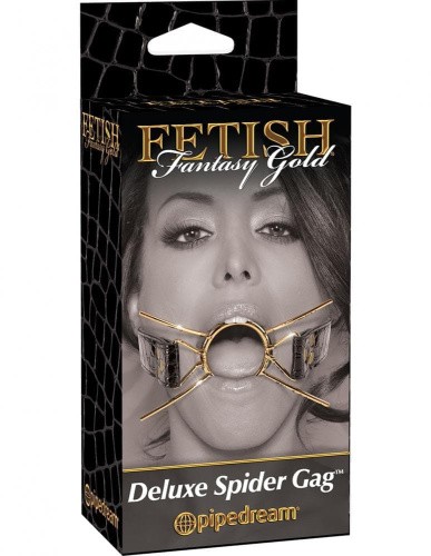 Кляп Fetish Fantasy Gold Deluxe Spider - sex-shop.ua
