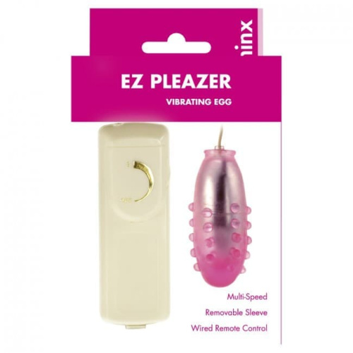 Виброяйцо Minx Ez Pleaser Vibrating Egg Purple, 7х2,6 см - sex-shop.ua