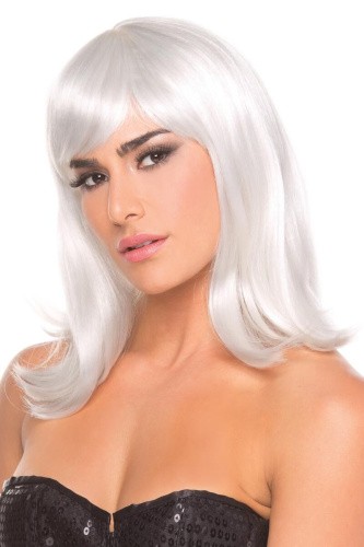 Be Wicked Wigs Doll Wig White - парик (белый) - sex-shop.ua