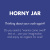 Bijoux Indiscrets Horny Jar - Бальзам для клитора разогревающий, 8 г - sex-shop.ua