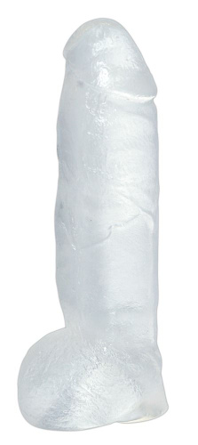 Фалоімітатор Crystal Clear Big Dong, 23 см