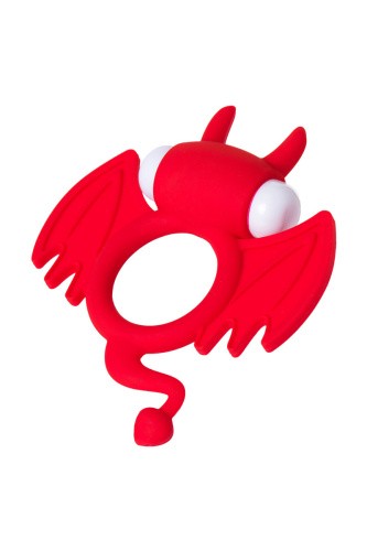 Toyfa Jos Sweet Devil - виброкольцо, 8.5х3.5 см (красный)