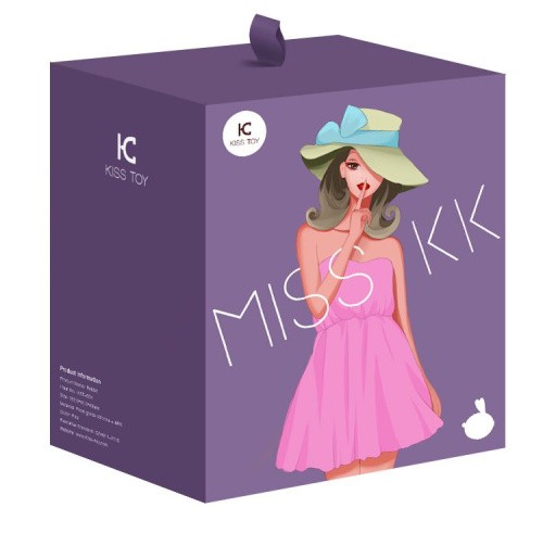 KisToy Miss KK - Вакуумний кліторальний стимулятор з вібрацією, 8.5х5.8 см (фіолетовий) - купити в Україні | Секс шоп SEX-SHOP.ua