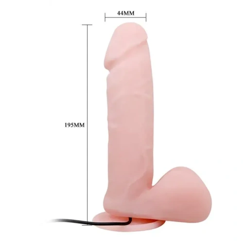 Вибратор Oliver Baile Skin 9.5", 19.5 см