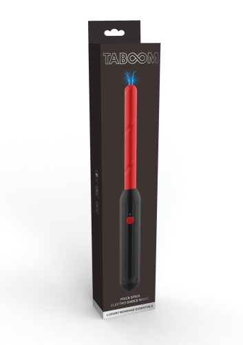 Taboom Stick Electro Shock Wand - Електростимулятор, 34 см (чорний)