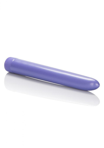 California Exotic Novelties Massager Platinum - Большой пластиковый вибратор XXL, 25х4 см (серебристый)
