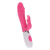 Toy Joy Funky Rabbit Pink - Вибратор-кролик, 19х3 см (розовый) - sex-shop.ua