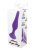 Boss Silicone Plug Purple Medium - Анальная пробка, 11 см (фиолетовый) - sex-shop.ua
