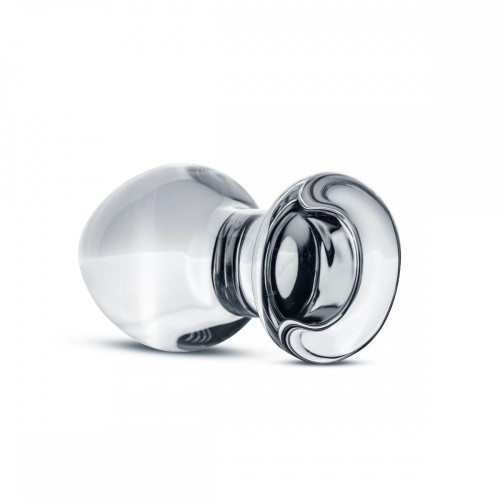 Gildo Glass Buttplug No. 26 стеклянная анальная пробка, 9х4.5 см - sex-shop.ua