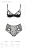 Passion Lovelia Bikini комплект эротического белья: открытый бюстгальтер и трусики, S/M (чёрный)