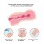 LyBaile Crazy Bull Vagina Masturbator Flesh with vibro - Мастурбатор, 14х7 см